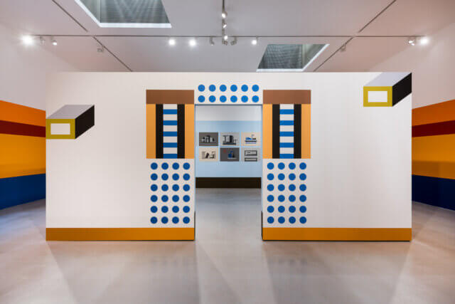 Installation view of Nathalie Du Pasquier, 'Other Rooms,' Camden Art Centre, 2017. Photo: Damian Griffiths