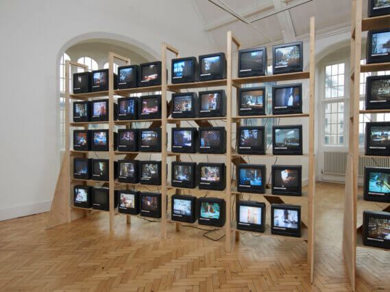 Installation view of Dieter Roth: Diaries at Camden Art Centre, 2013. Photo: Andy Keate