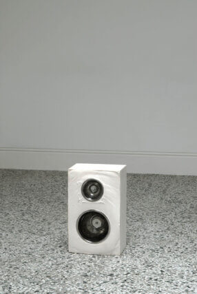 Installation view of Alexandre da Cunha: Laissez-faire at Camden Art Centre, 2009. Photo: Andy Keate