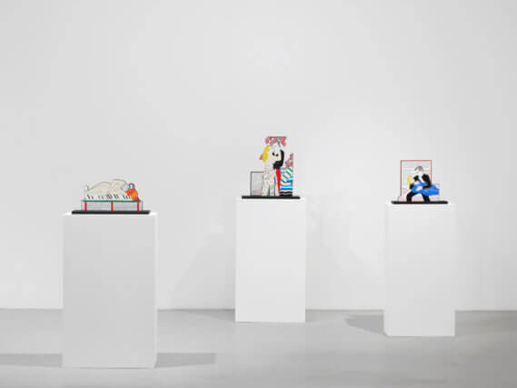 Installation view of Dorothy Iannone 'Innocent and Aware' at Camden Art Centre, 2013. Photo: Andy Keate © Camden Art Centre