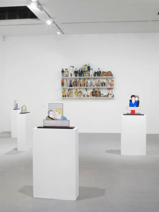 Installation view of Dorothy Iannone 'Innocent and Aware' at Camden Art Centre, 2013. Photo: Andy Keate © Camden Art Centre