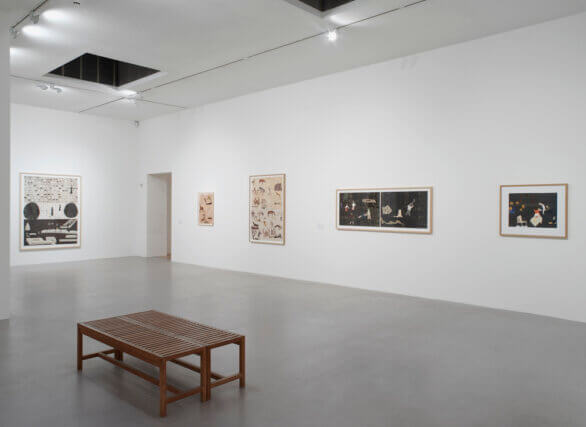 Jockum Nordström, All I Have Learned and Forgotten Again, Installation view, Camden Art Centre, 2013.