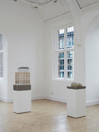 Installation view of Simon Martin: UR Feeling at Camden Arts Centre, 2012. Photo: Andy Keate