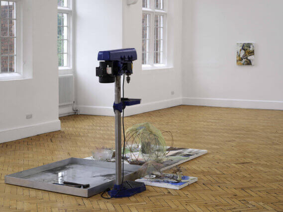 Installation view of Head Wig (Portrait of an Exhibition), Camden Art Centre, 2009.