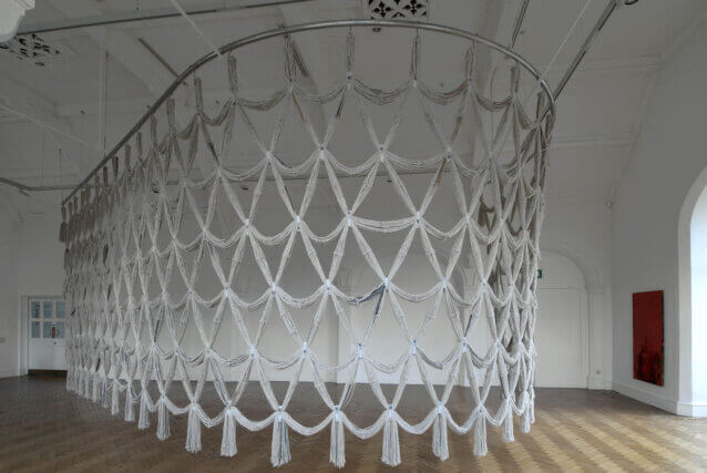 Installation view of Alexandre da Cunha: Laissez-faire at Camden Art Centre, 2009. Photo: Andy Keate