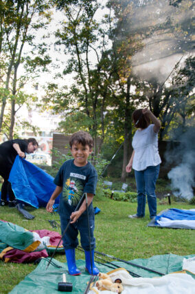 Installation view of Rachael Champion: The Ornithopter Garden at Camden Arts Centre, 2012. Photo: Andy Keate