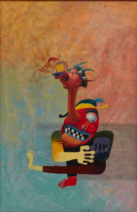 Reuben Mednikoff, September 21, 1941. Oil on board. Courtesy James Birch