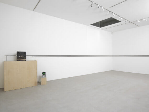 Installation view of Kerry Tribe: Dead Star Light at Camden Art Centre, 2011. Photo: Andy Keate
