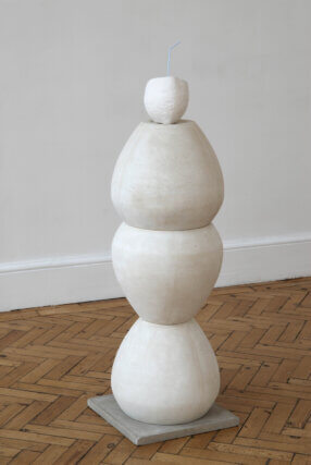 Installation view of Alexandre da Cunha: Laissez-faire at Camden Art Centre, 2009. Photo: Andy Keate