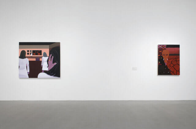 Installation view of Liz Arnold, Camden Art Centre, 2009. 