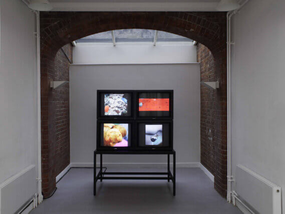 Installation view of Head Wig (Portrait of an Exhibition), Camden Art Centre, 2009.