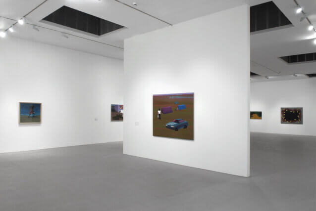 Installation view of Liz Arnold, Camden Art Centre, 2009. 