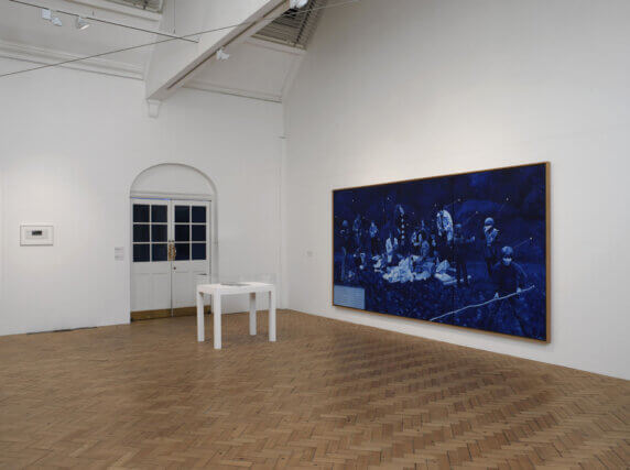 Installation view of Never The Same River (Possible Futures, Probable Pasts) at Camden Arts Centre 2010/11. Photo: Andy Keate