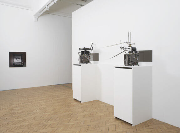 Installation view of Kerry Tribe: Dead Star Light at Camden Art Centre, 2011. Photo: Andy Keate