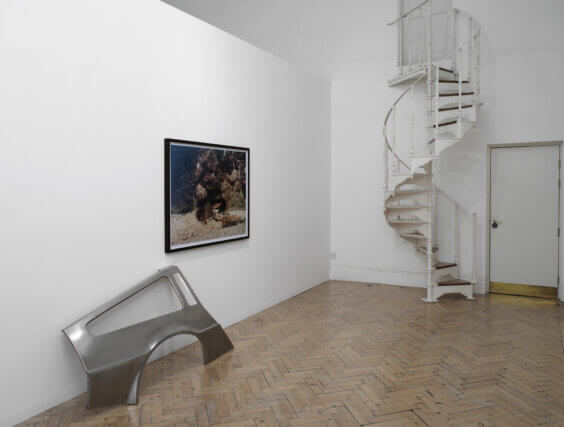 Installation view of Never The Same River (Possible Futures, Probable Pasts) at Camden Arts Centre 2010/11. Photo: Andy Keate