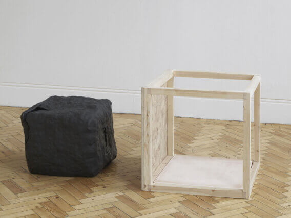 Installation view of Katie Cuddon: Spanish Lobe at Camden Art Centre, 2011. Photo: Andy Keate