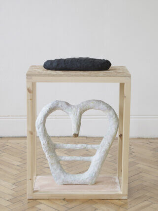Installation view of Katie Cuddon: Spanish Lobe at Camden Art Centre, 2011. Photo: Andy Keate