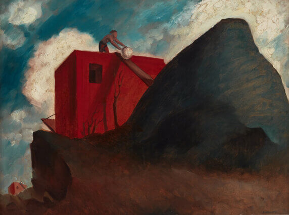 Reuben Mednikoff, September 21, 1941. Oil on board. Courtesy James Birch