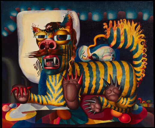Reuben Mednikoff, December 25, 1945 - January 18, 1947 ('The Bengal Colonel'), 1945-47. Oil on canvas. Courtesy Josie Rowland