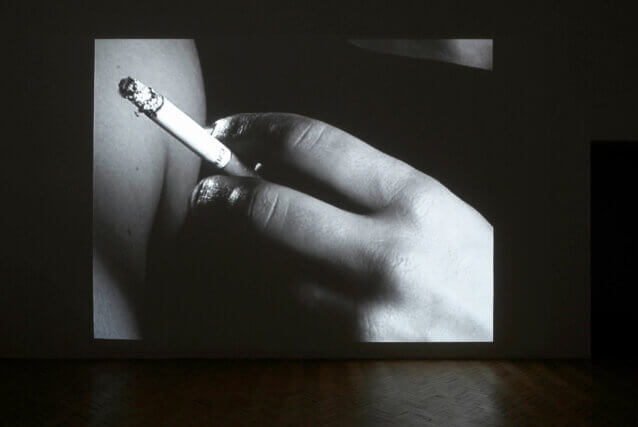 Installation view of Chantal Akerman at Camden Arts Centre, 2008. Photo: Andy Keate