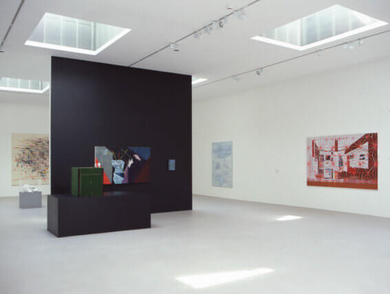 Installation view, Archipeinture: painters build architecture, Camden Art Centre, 2006
