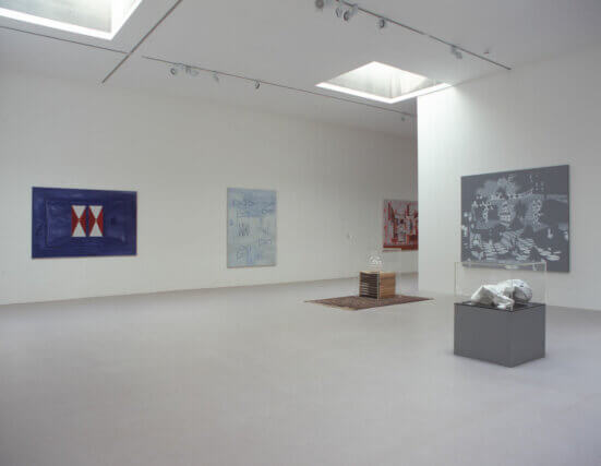 Installation view, Archipeinture: painters build architecture, Camden Art Centre, 2006