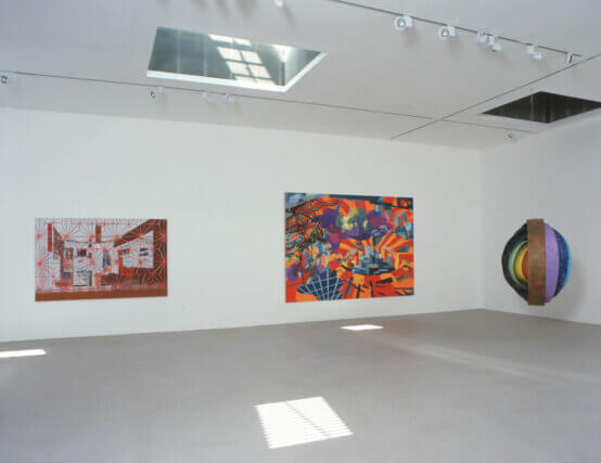 Installation view, Archipeinture: painters build architecture, Camden Art Centre, 2006