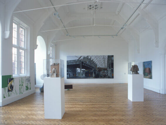 Installation view, Archipeinture: painters build architecture, Camden Art Centre, 2006