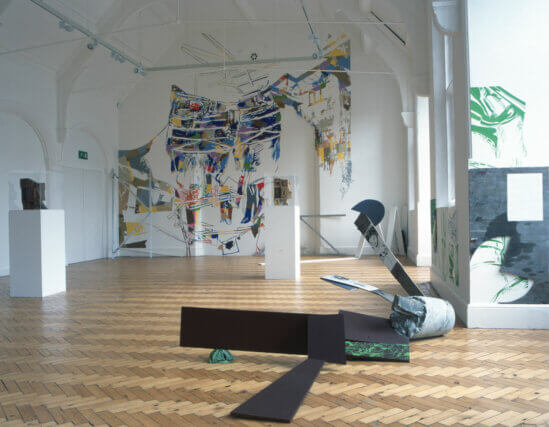 Installation view, Archipeinture: painters build architecture, Camden Art Centre, 2006