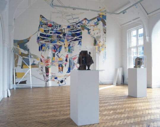 Installation view, Archipeinture: painters build architecture, Camden Art Centre, 2006