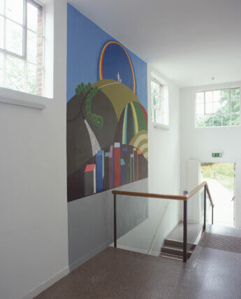 Installation view, Archipeinture: painters build architecture, Camden Art Centre, 2006