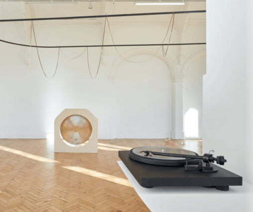 Installation view of Athanasios Argianas, 'Hollowed Water,' at Camden Arts Centre, 2020