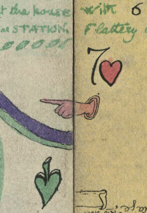 Austin Osman Spare’s tarot deck, c.1906 (detail). Copyright © The Magic Circle 2016