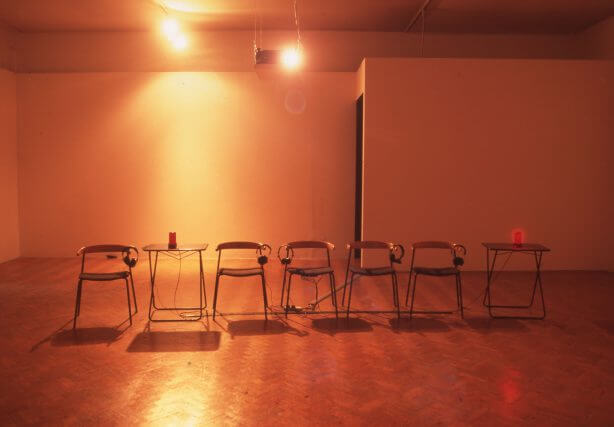 Installation view, Orla Barry, Camden Art Centre, 1999