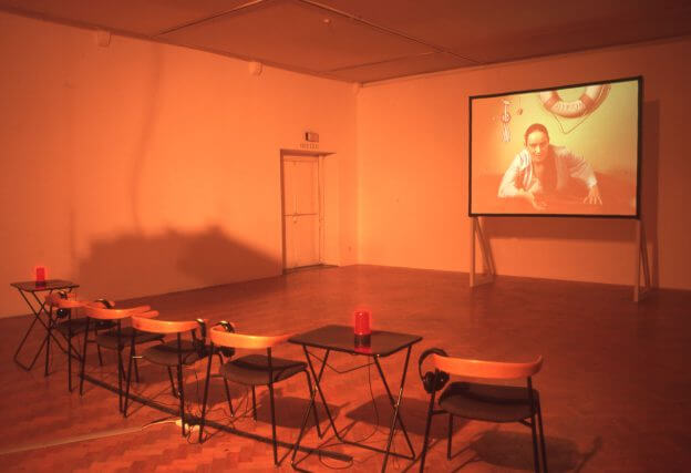 Installation view, Orla Barry, Camden Art Centre, 1999