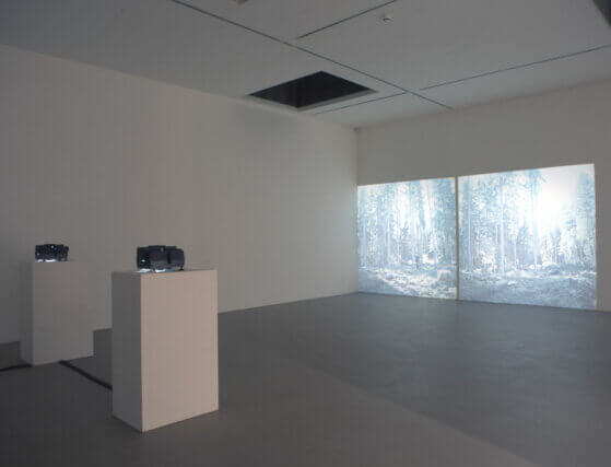 Installation view, All is Falling, Bas Jan Ader, Camden Art Centre, 2006