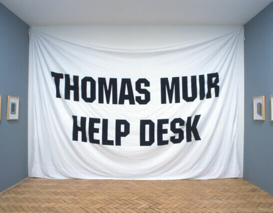 Installation view, Film, Video and 18th Century Politics, Roderick Buchan, Camden Art Centre, 2005