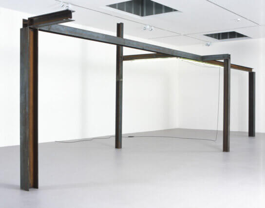 Installation view, Camden Art Centre, Pedro Cabrita Reis, 2004