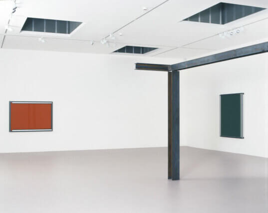 Installation view, Camden Art Centre, Pedro Cabrita Reis, 2004