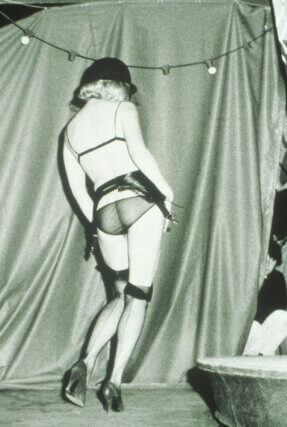 Installation view of Sophie Calle's exhibition 'Double Game' at Camden Art Centre 1999. 