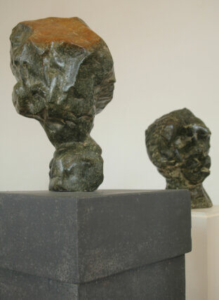 Daniel Silver, installation view of Heads, Camden Art Centre, 2007
