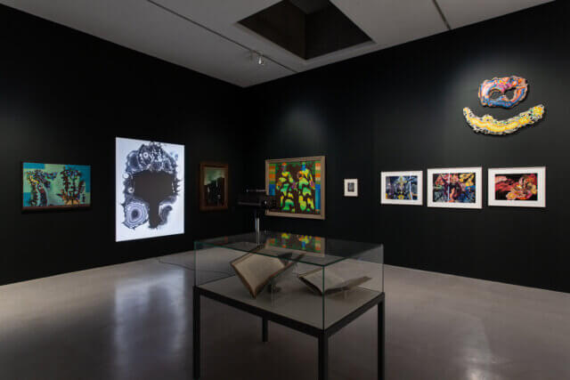 Installation view of 'The Botanical Mind: Art, Mysticism and The Cosmic Tree' at Camden Art Centre, 2020. Photo: Rob Harris