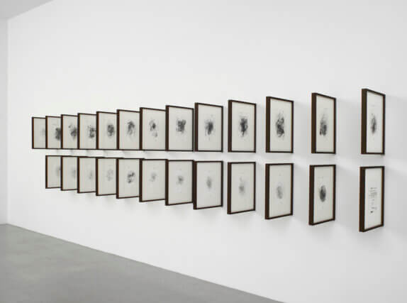 Installation view of Dieter Roth: Diaries at Camden Art Centre, 2013. Photo: Andy Keate