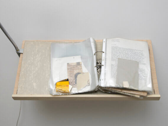 Installation view of Dieter Roth: Diaries at Camden Art Centre, 2013. Photo: Andy Keate
