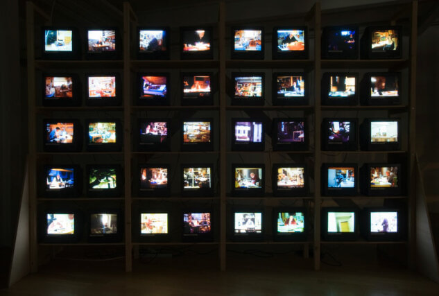 Installation view of Dieter Roth: Diaries at Camden Art Centre, 2013. Photo: Andy Keate