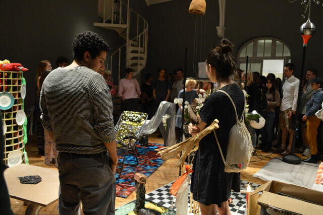 Pause Patina event with RCA students at Camden Arts Centre, 2015 
