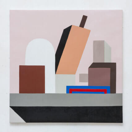 Nathalie Du Pasquier, 'Untitled,' 2016, Oil on canvas, 90 x 90cm, Courtesy Pace Gallery London, Photo: Delfino Sisto Legnani