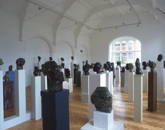 Daniel Silver, installation view of Heads, Camden Art Centre, 2007