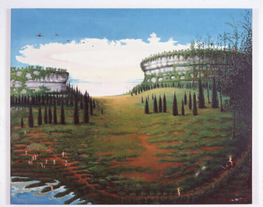 Installation view, Verne Dawson, Camden Art Centre, 2005