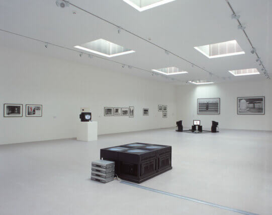 Installation view, VALIE EXPORT, Camden Art Centre, 2004